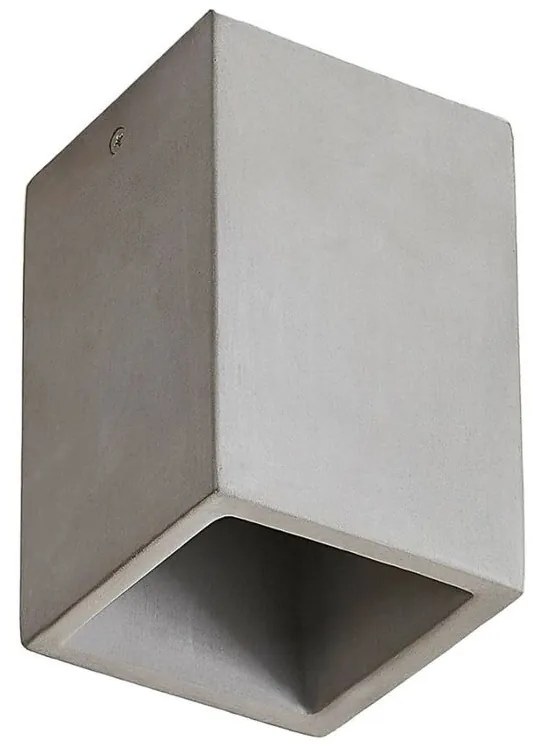 Lindby - Gerda Square Plafoniera Concrete Lindby