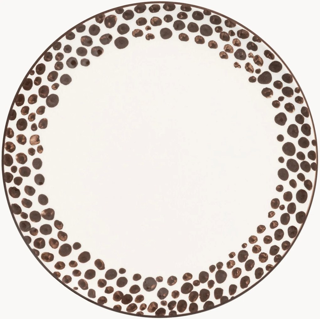 Piatto piano fatto a mano Etosha Braun