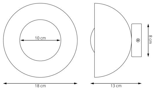 Lampada da parete BIBI 1xG9/8W/230V beige