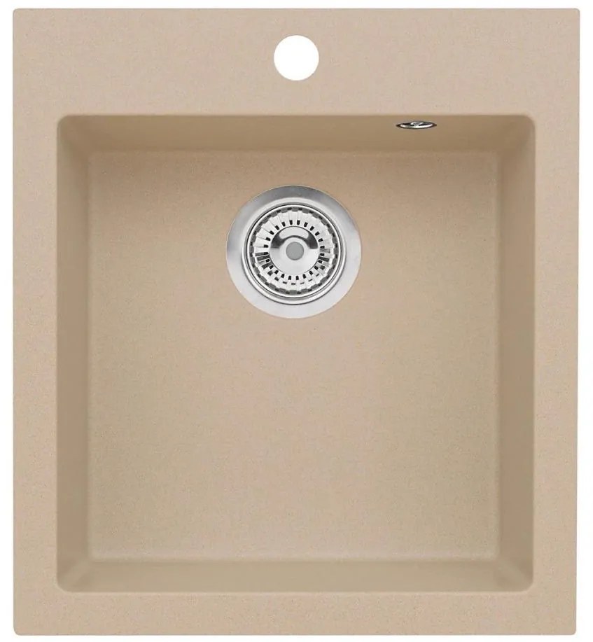 ALVEUS 1133431 - Lavello della cucina CORTINA 50x45 cm granito/beige