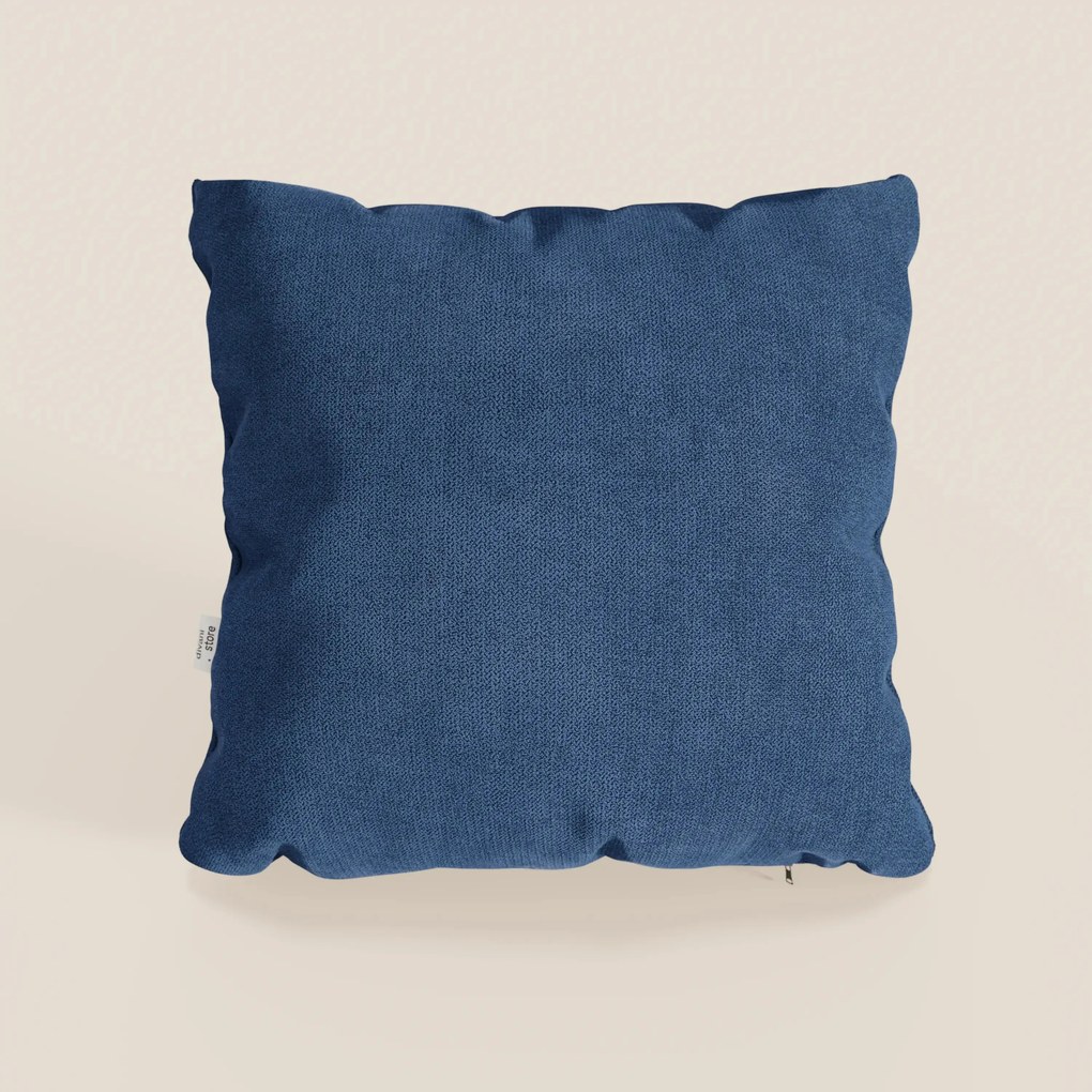 Destiny cuscino disponibile in diversi colori realizzato in tessuto morbido impermeabile T02 blu