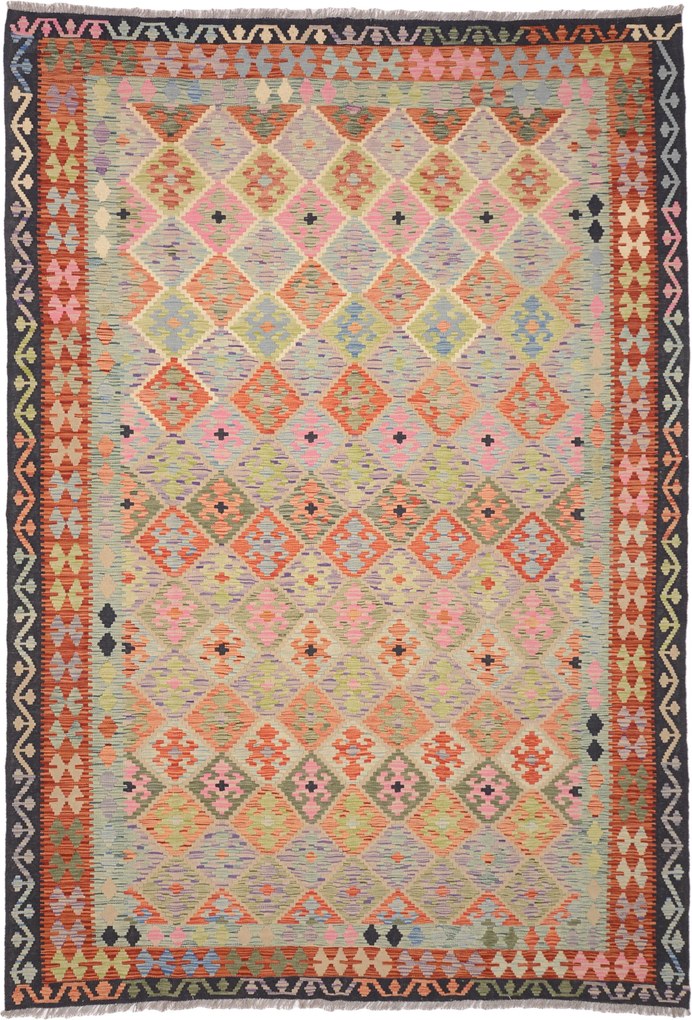 Kilim Tappeto orientale 300 x 210 (Afghanistan) Tessuto A Mano