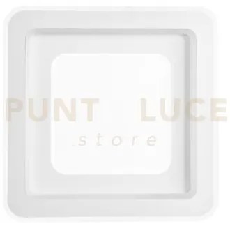 Plafoniera led dygital quadrata bianca 40w 4315lm cct+rgb 3000-6500...