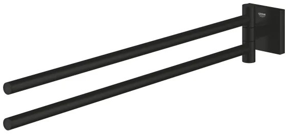 GROHE 409762430 - Porta asciugamani START CUBE 438 mm nero