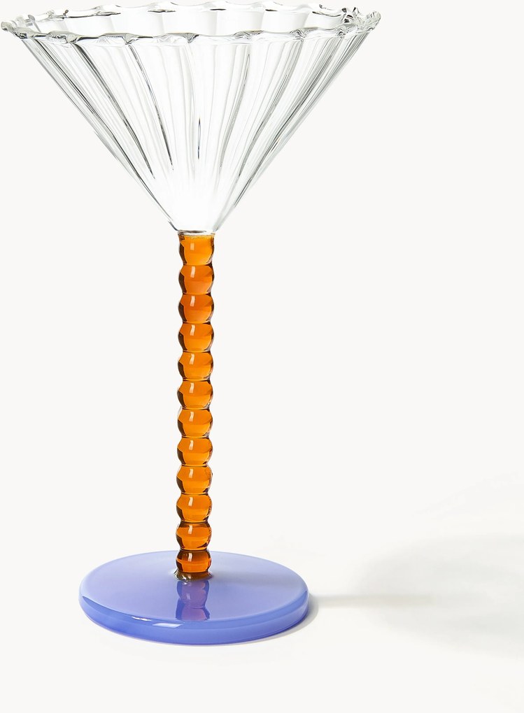 Bicchieri da cocktail in vetro borosilicato Perle 2 pz