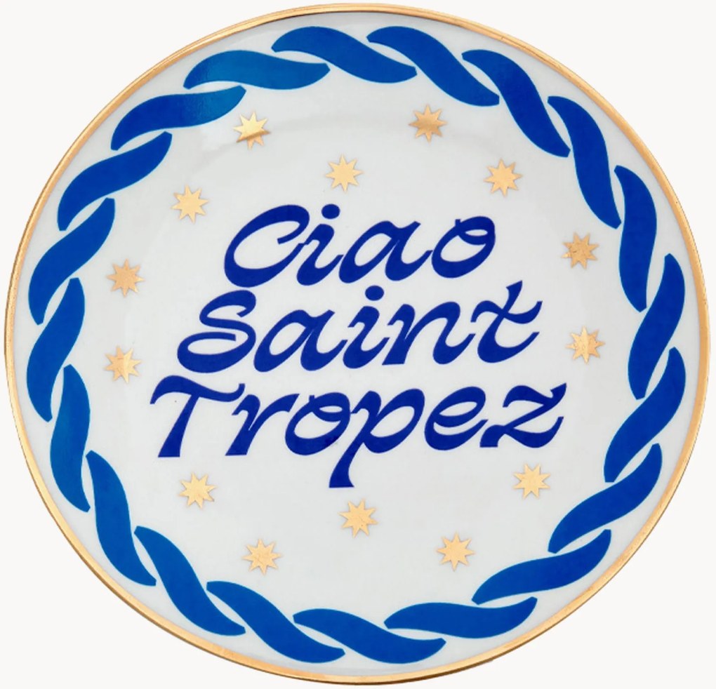 Piatto da dessert Ciao Mondo