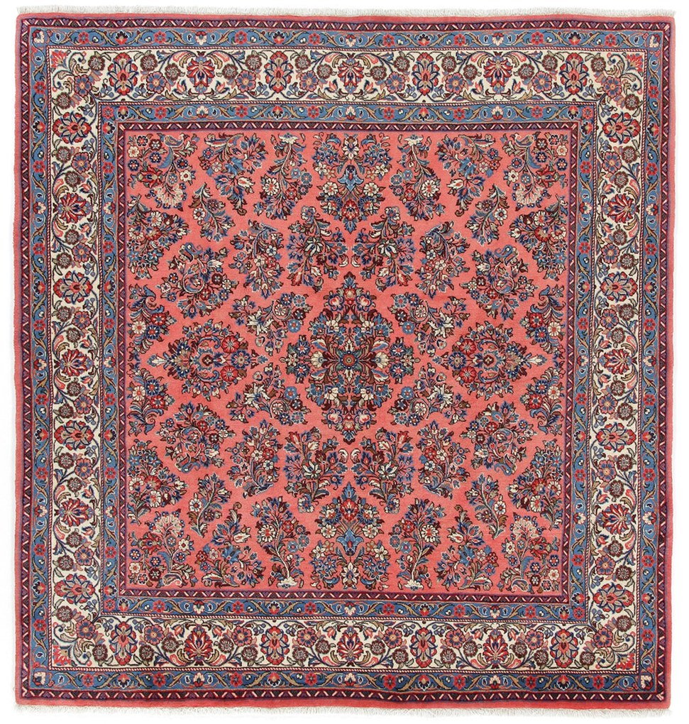 Sarouk Tappeto 210 x 220 (Iran) Annodato A Mano