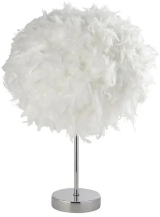 Searchlight EU60392CC - Lampada da tavolo HATTIE 1xE14/60W/230V