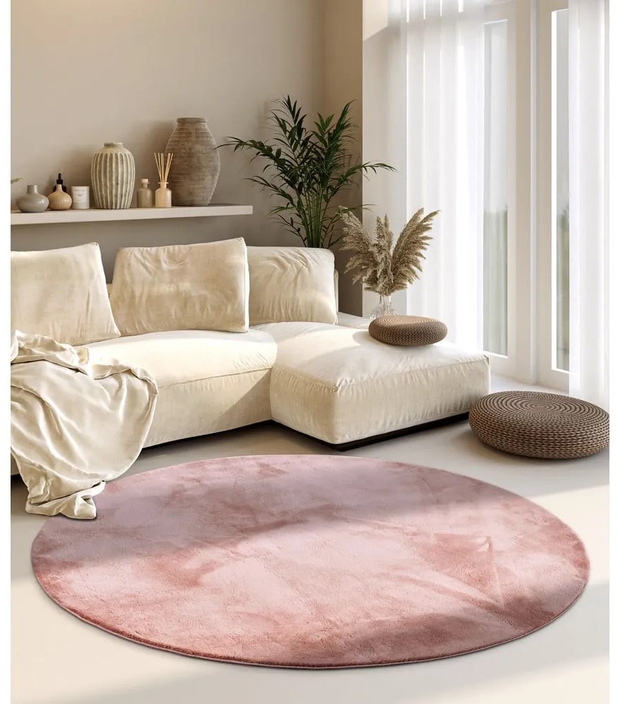 Tappeto rotondo rosa ø 160 cm Leon - Villeroy&amp;Boch