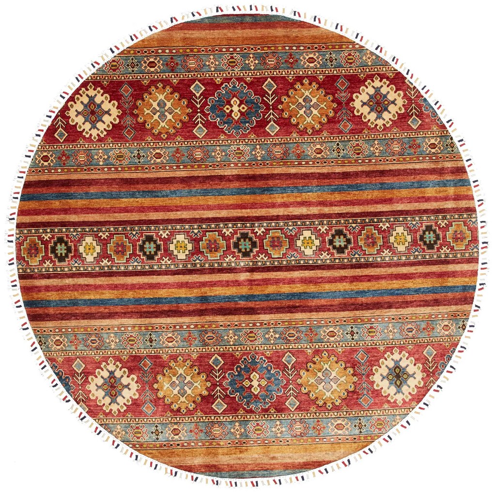 Samarkand Tappeto orientale 200x190 (Pakistan) Annodato A Mano