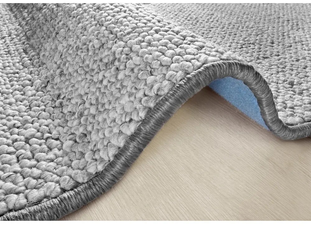 Passatoia grigia 80 x 300 cm Wolly - BT Carpet