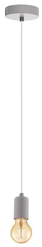 EGLO 49015 - Lampadario a sospensione con filo YORTH-P 1xE27/60W/230V