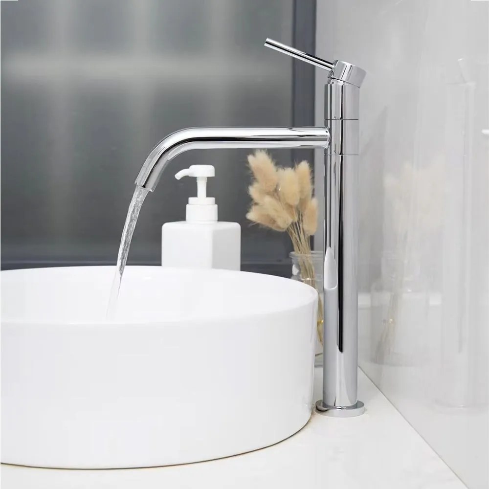 Rubinetto da bagno Rea Lugano Slim Chrome High