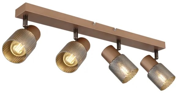 Globo 54314-4 - Faretto SATELLA 4xE14/40W/230V