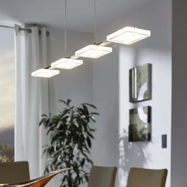Eglo 94244 - Lampada LED a sospensione CARTAMA 4xLED/4,5W/230V