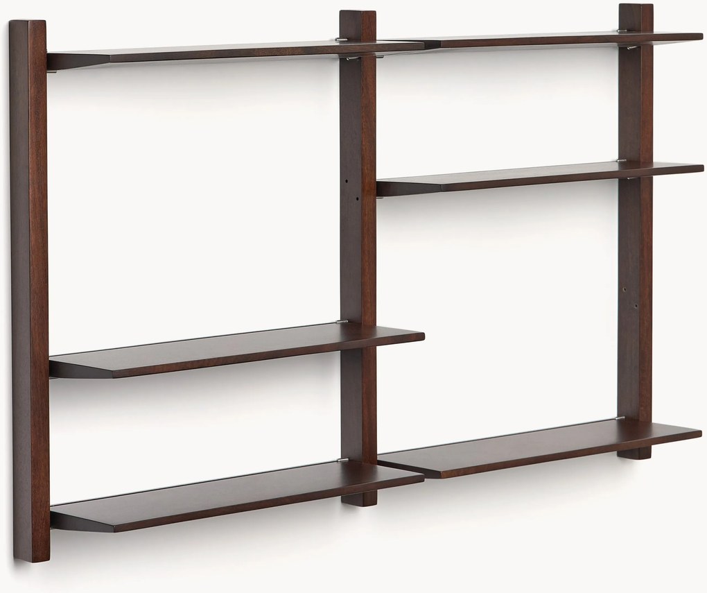 Scaffale da parete in legno di mango Rhea