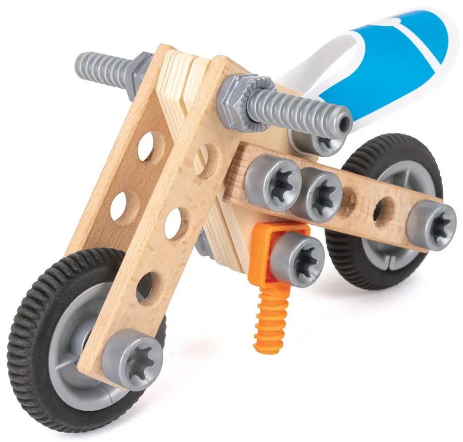 Giovane inventore - Costruisci la tua moto - 37 pezzi