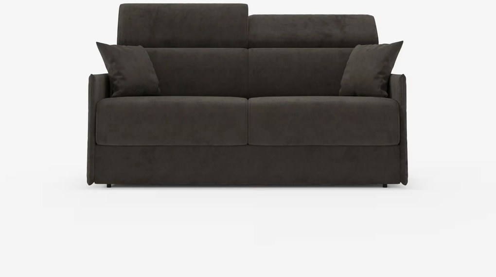 Miryam Divano letto con poggiatesta reclinabili e comfort maxi - design compatto in morbido tessuto smacchiabile T31