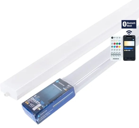 Aigostar - Apparecchio LED dimmerabile tipo fluorescente MESH LED/40W/230V 3000-6500K + telecomando