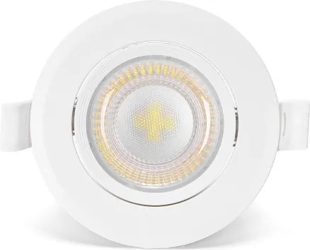 Aigostar - SET 3x faretti da incasso LED/5W/230V 6500K Ø 8,5 cm Bianco