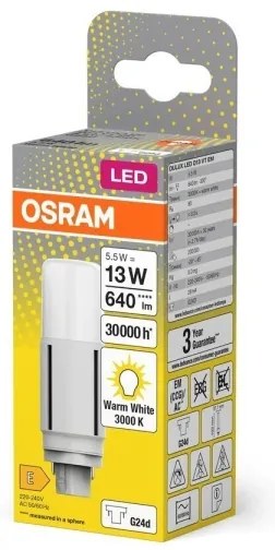 Lampadina LED G24d/5,5W/230V 3000K - Osram