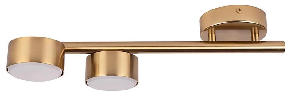 Faretto PUNTO 2xGX53/12W/230V oro