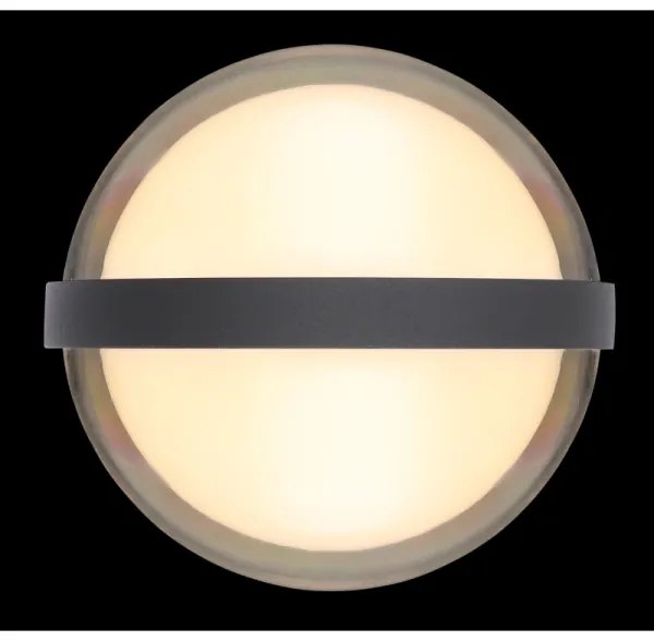 Globo 34157 - Applique a LED da esterno ILLI LED/12W/230V IP54 nero