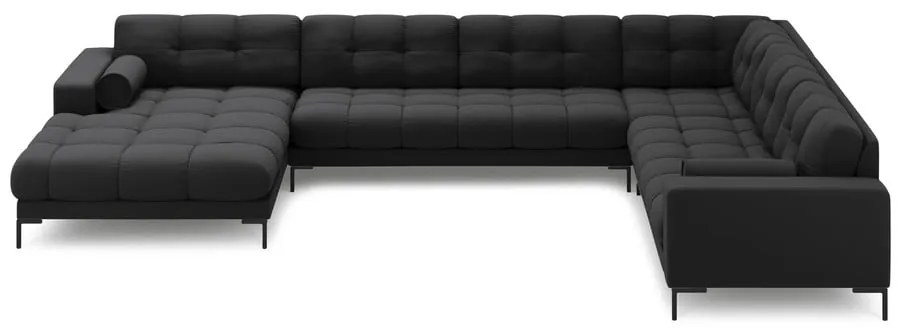 Divano angolare grigio scuro (angolo destro) Bali - Cosmopolitan Design