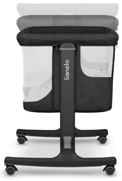 Lionelo - Culla per bambini 3in1 AURORA nero