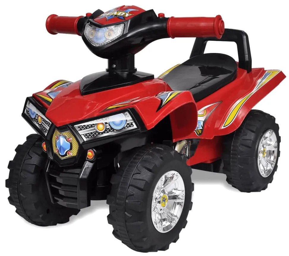 Quad per Bambini Rosso con Suoni e Luci