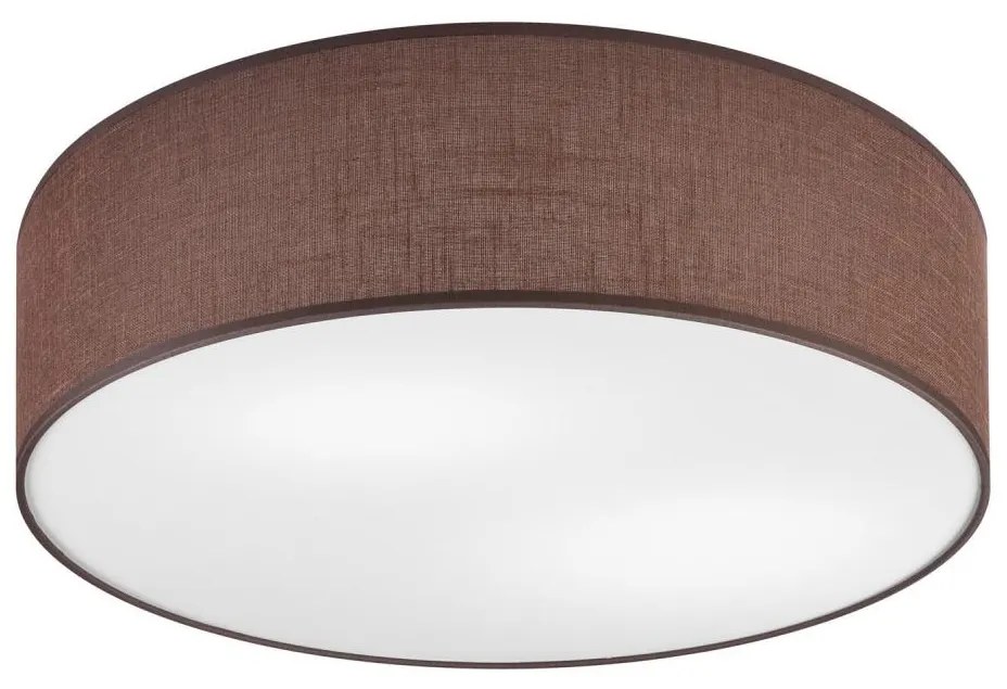 Plafoniera SIRJA DOUBLE 4xE27/15W/230V diametro 45 cm marrone