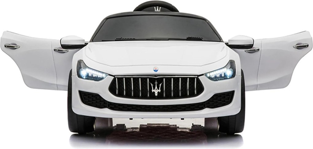 Macchina Elettrica per Bambini 12V con Licenza Maserati Ghibli Bianca...