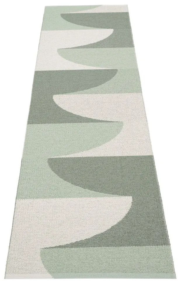 Passatoia da interno/esterno verde 70x270 cm Hill Army Misty Mint – Pappelina