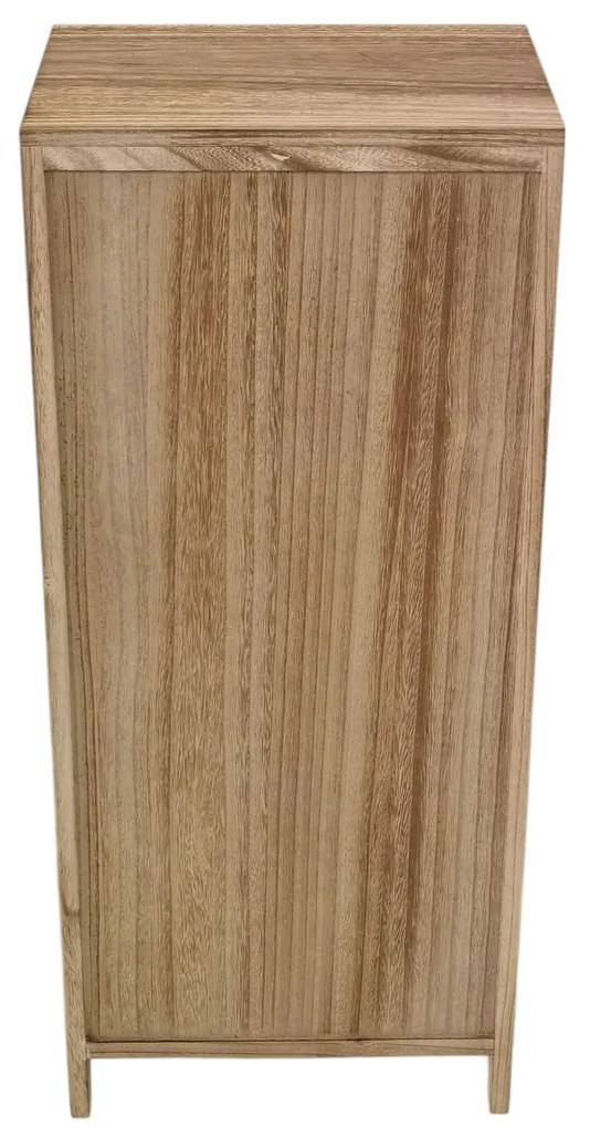 AZEL - mobiletto in legno con 2 cassetti e 1 anta