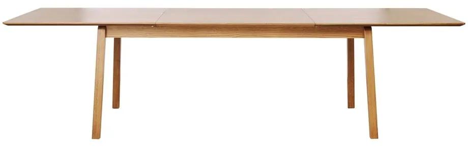 Tavolo da pranzo pieghevole con piano in rovere 95x190 cm Bari - Unique Furniture