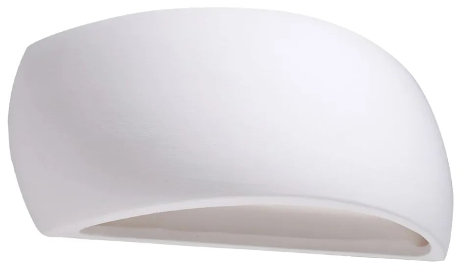 Lampada da parete bianca Palermo - Sollux