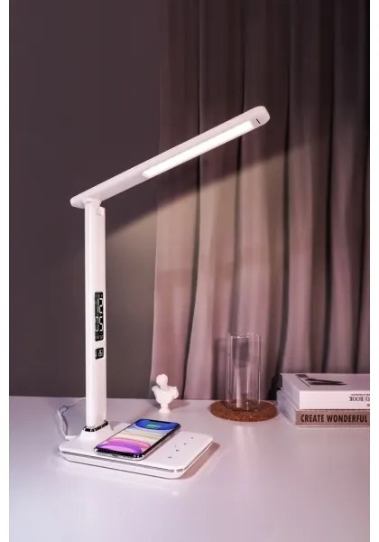 Lampada da tavolo LED dimmerabile con ricarica wireless LED/8,5W/12V - Immax 08966L