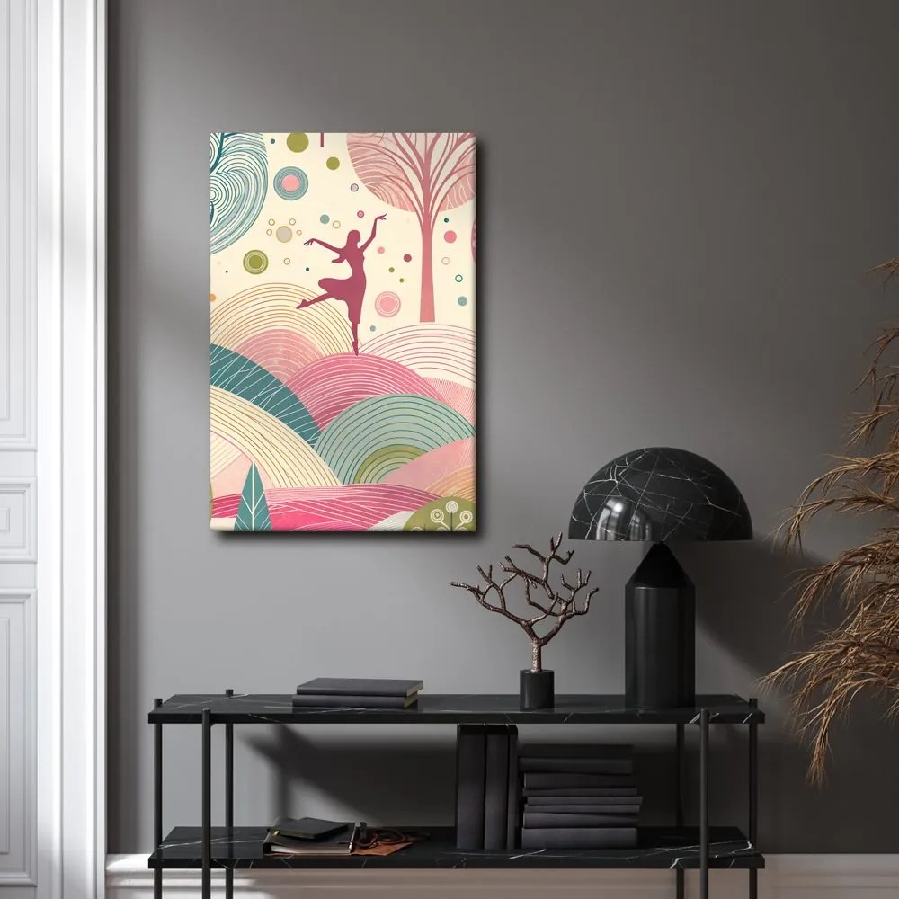 Quadro su tela – Danza nel paesaggio