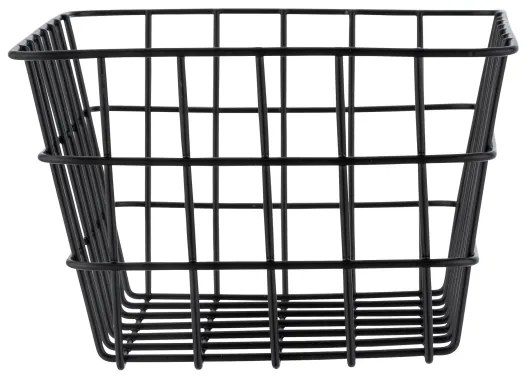 WENKO 24371100 - Cestino VIANA 18x25 cm nero