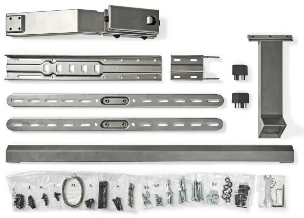 Nedis TVSM5120GY - Supporto per TV Full Motion 37-75”