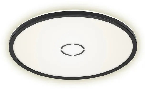 Plafoniera LED design E27 Free, nero Ø 42 cm