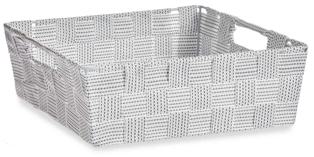 Cestino Multiuso Bianco Stoffa 3 L 23 x 8 x 27 cm (48 Unità)