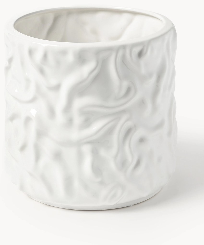 Pentola media Swoon - bianco lucido