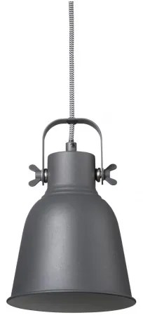 Nordlux - Lampadario a sospensione con filo ADRIAN 1xE27/25W/230V diametro 16 cm antracite
