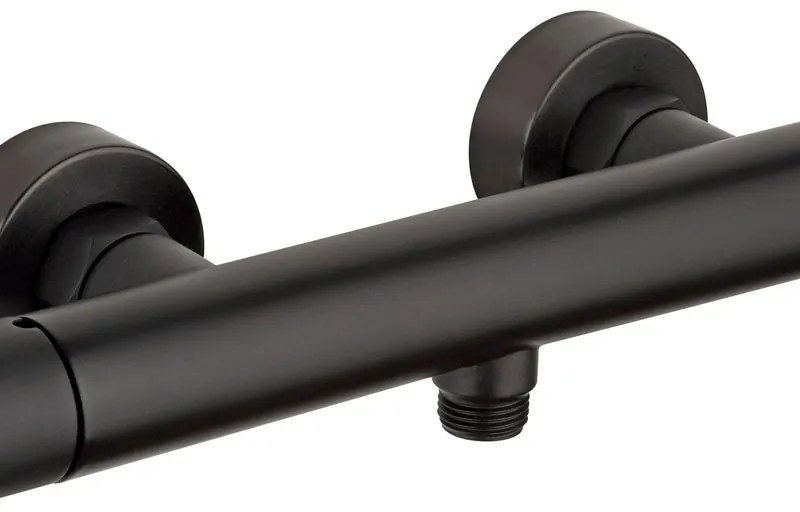 Rubinetto per doccia getto laminare cristallino Baleno nero JACUZZI RUBINETTERIA