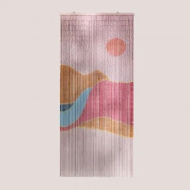 Tenda di bambù Sonop Multicolore Soft - Sklum