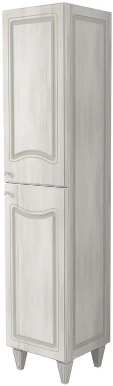 Colonna per mobile bagno Caravaggio BADEN HAUS 2 ante P 36 x L 40 x H 182 cm bianco