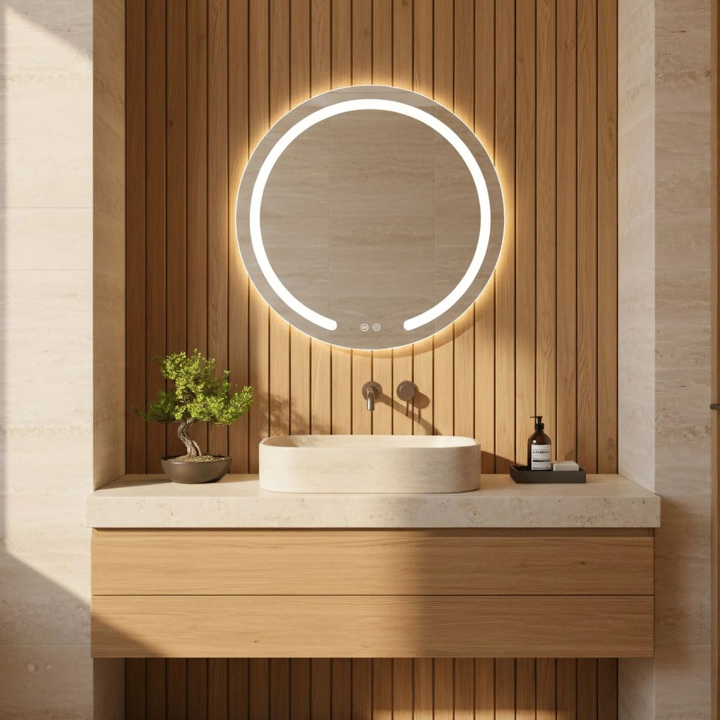 Specchio LED 50cm Modern