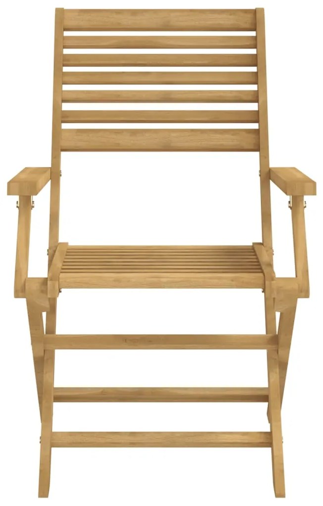 Set da pranzo da giardino 7 pz in legno massello di acacia