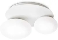 Lampada da soffitto bianco L 360 x H 140 x P 320 mm